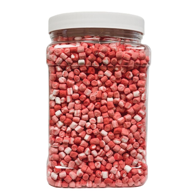 Sarah'S Candy Factory 13 Oz Dehydrated Peppermint Marshmallow Bits In Reusable Jar