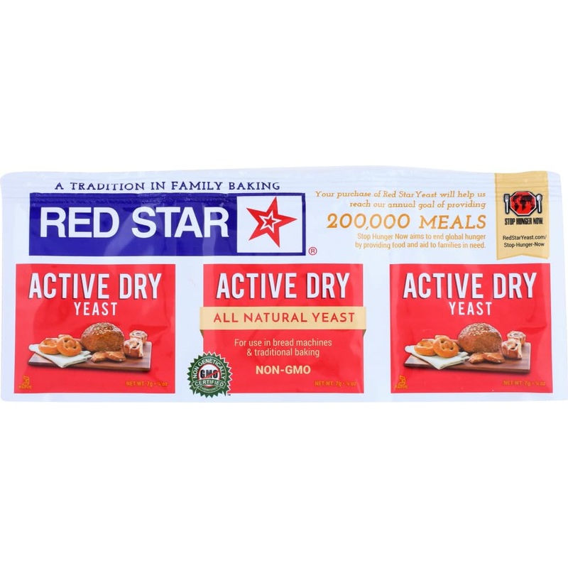 Red Star Glutenfree Active Dry Yeast, 0.25 Ounce (Pack Of 9)