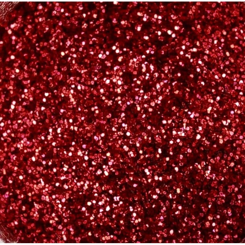Christmas Holiday Red Cake Glitter Pigment | Shiny Bright Redd Cake Glitter 5G Jar | Decoration Dust For Cake Decorating, Diy, C