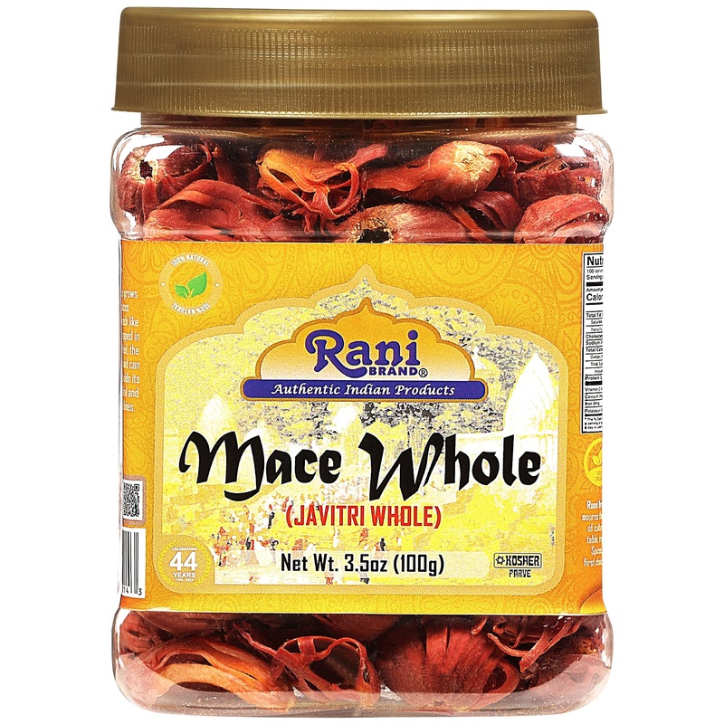Rani Mace Whole (Javathri), Spice 3.5Oz (100G) Pet Jar ~ All Natural | Vegan | Gluten Friendly | Non-Gmo | Kosher | Indian Origi