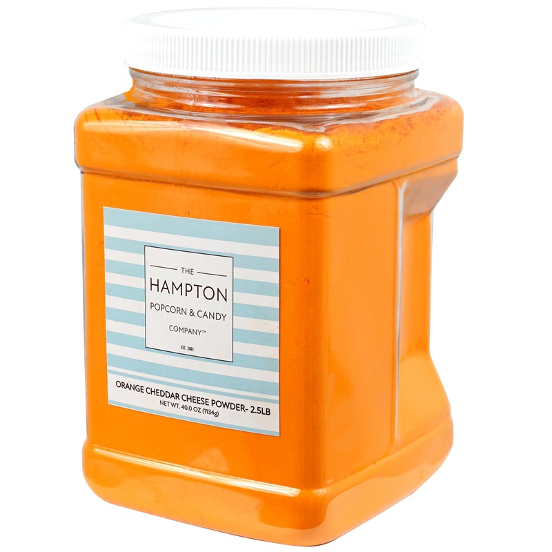 Cheddar Cheese Powder, 2.5 Pound Resealable Jar, Popcorn Cheese Powder, Cheese Powder For Pasta, Nacho Cheese Powder